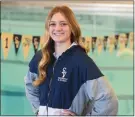  ?? PETE BANNAN — MEDIANEWS GROUP ?? Sun Valley senior swimmer Kara Damico is headed to states for Sun Valley.