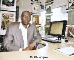  ??  ?? Mr Chilangwa