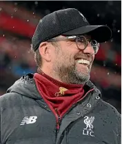  ?? GETTY IMAGES ?? Liverpool manager Jurgen Klopp has spoken of his admiration for the All Blacks.