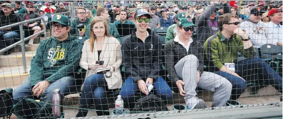  ?? OAKLAND A’S ?? This summer, the Oakland A’s have assigned Haley Alvarez to cover two teams in the Class A Northwest League. She expects to be the only female scout at every game.