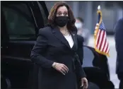  ?? EVELYN HOCKSTEIN — POOL PHOTO VIA AP ?? U.S. Vice President Kamala Harris departs Singapore for Vietnam, Tuesday.