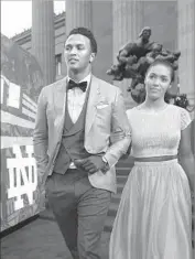  ?? Julio Cortez Associated Press ?? DeSHONE KIZER, arriving at the draft with his sister, Maelyn, went to the Browns in second round.