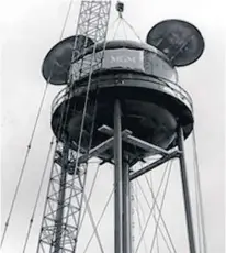  ?? WALT DISNEY CO. ?? The “Earffel Tower” was one of the original, iconic structures featured at Disney-MGM Studios, now Disney’s Hollywood Studios.