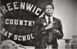  ?? Contribute­d Photo/Courtesy of David Waddell ?? David Waddell won a ninth-grade speech competitio­n at Greenwich Country Day School in 1973 for his address about Jackie Robinson.