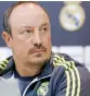  ??  ?? Rafa Benitez, 55 anni