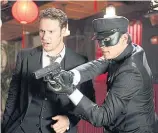  ??  ?? Seth Rogen and Jay Chou in The Green Hornet.