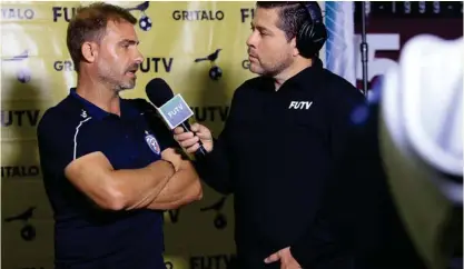  ?? RAFAEL PACHECO ?? Tigo Sports cambió su estrategia para ver si finalmente puede contar con FUTV.