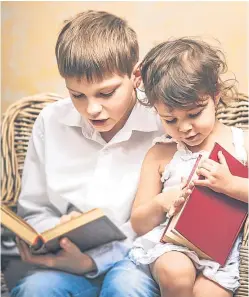  ??  ?? The report showed children push themselves to read more in primary than they do in secondary school.