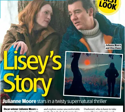  ??  ?? JULIANNE MOORE AND CLIVE OWEN