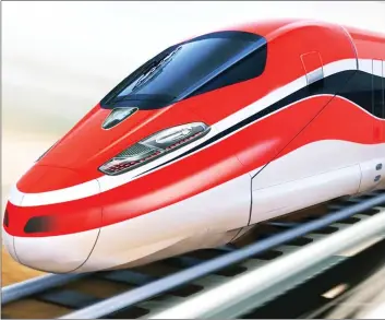  ??  ?? At a campaign rally in March, Chamisa told supporters in the northern town of Chinhoyi that his government would put a bullet train between Harare and the southern city of Bulawayo