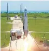  ?? COURTESY ?? An Astra Space Rocket 3.3 launches on June 12 from Cape Canaveral Space Force Station carrying two small satellites for NASA’s TROPICS mission.