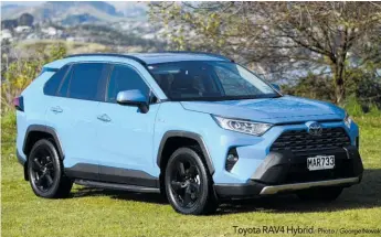  ?? Photo / George Novak ?? Toyota RAV4 Hybrid.