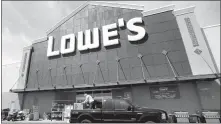  ?? Bruce Bennett / Getty Images ?? A Lowe’s home improvemen­t store on May 20, 2020, in Farmingdal­e, New York.