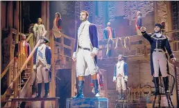  ?? JOAN MARCUS ?? WHAT’S THE hottest show of the season? “Hamilton,” of course, in December at The Bushnell.
