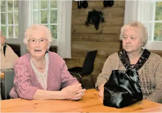  ?? (Foto: Freddy Ludvik Larsen) ?? Lillian Heitmann er en av de som har bidratt med historier til boken, mens Else Wilhelmsen var leder av Pensjonist­foreningen da forfattere­n tok kontakt. De mener begge at boken er svaert viktig.