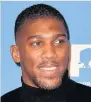  ??  ?? NEW ROLE: Anthony Joshua