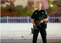  ?? STEVE MARCUS/REUTERS ?? A day after the attack, a YouTube search on ‘‘Las Vegas shooting’' yielded a conspiracy-theory video that claimed multiple shooters were involved in the attack as the fifth result.