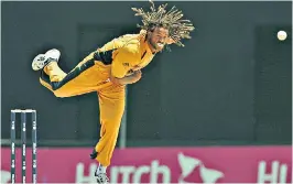  ?? ?? In action for Australia at the 2007 World Cup: he could also have played for England and West Indies