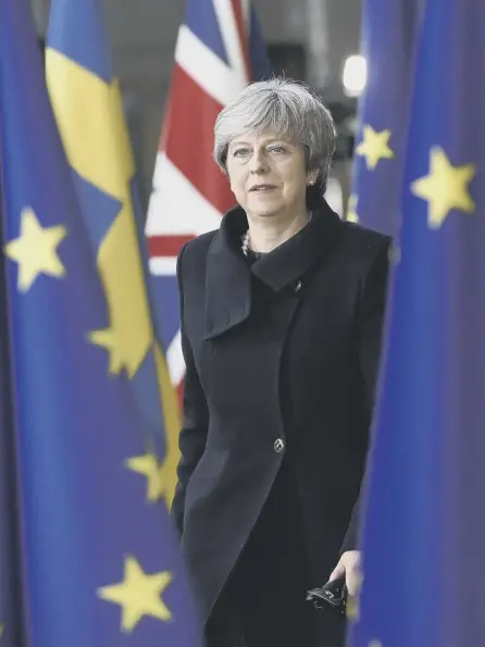  ??  ?? 2 Prime Minister Theresa May has backed herself into a corner with her recent speech on her Brexit plans, argues Scotland’s First Minister Nicola Sturgeon