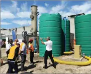  ?? Picture: Henk Kruger/African News Agency (ANA) ?? EXPENSIVE OPTION: Eskom’s Koeberg nuclear power station has launched a mobile groundwate­r desalinati­on plant.