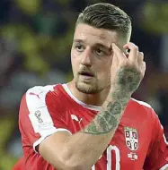  ??  ?? Uomo mercato Il serbo Milinkovic-Savic, 23 anni