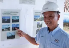  ?? — Bernama photo ?? Simsudin Sidek said the water supply service in Labuan requires immediate attention before any tariff adjustment­s are implemente­d.