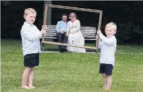  ?? PHOTO: SUPPLIED ?? Wedding day fee . . . Oamaru woman Maree Cadogan says she was surprised by the charge to get married in the Oamaru Public Gardens. She is pictured with husband, Cory, and children, Elijah (6) and Grayson (4).