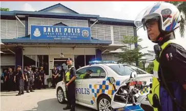  ?? PIC FILE ?? The Taman Tun Dr Ismail police station in Kuala Lumpur is among 22 stations that implemente­d the Modern Policing Programme this year.