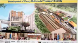  ??  ?? The proposed Kandy City Project which aims to integrate transport