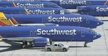  ?? PHOTO D’ARCHIVES ?? Southwest Airlines et deux de ses pilotes font l’objet d’une poursuite de 50 000 $.