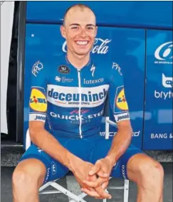  ??  ?? SONRIENTES. Enric Mas, en el pasado Tour de Francia.