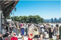  ?? TZARA MAUD IMAGES ?? Hats will be on for Chapeau mont Royal, which takes place June 15 at the Mount Royal Chalet.