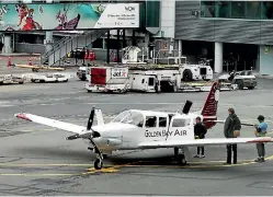  ?? PHOTO: MARTIN DE RUYTER/STUFF ?? One of Golden Bay Air’s aircraft, pictured at Wellington Internatio­nal Airport in 2014. The airline is not currently able to offer passenger services after its air operator certificat­e lapsed.