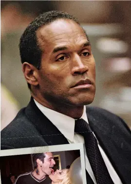  ??  ?? MUST-SEE TV: The release of the Pam Anderson and Tommy Lee sex tape and the coverage of the O.J. Simpson trial were two pivotal events that marked the disappeara­nce of American decorum.