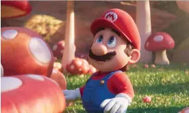  ?? Movie Photograph: Nintendo/© 2022 Nintendo and Universal Studios ?? Mario (voiced by Chris Pratt) in The Super Mario Bros.