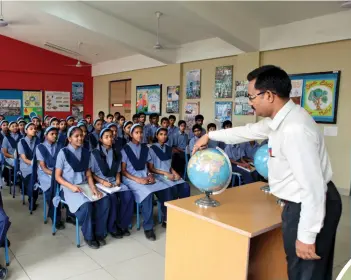  ??  ?? A SCHOOL WITH A DIFFERENCE VidyaGyan balances between curricular, co-curricular and extracurri­cular activities