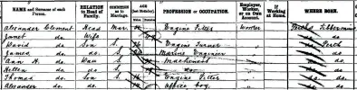  ??  ?? Because Janet Currie Clement (the daughter of Christina Cant-robertson & James Clement) was born in Dennistoun, Glasgow in 1923, Graham went hunting in the 1901 Census on Scotlandsp­eople for any ‘James Clement’ born or residing in Glasgow (not knowing his birth year). However, based on Christina being born in 1888, he felt he would be born about or earlier than this year. There were three ‘James Clement’s’ in the results, but only one living in Dennistoun, who was age 24 (b c1877)