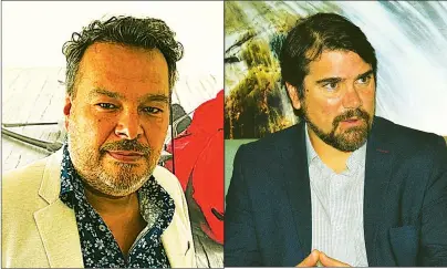  ??  ?? CONFORMES. Tanto Gustavo Peralta (Acav) como Federico Ricotini (AHT) se mostraron optimistas.