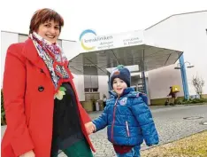  ?? Foto: Bernhard Weizenegge­r ?? Daniela Mußelmann hat ihren Sohn Noah (Bild) und die Tochter Ria in Dillingen ge boren. Ihr drittes Kind wird in Günzburg zur Welt kommen.