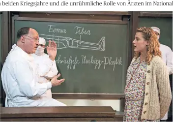  ?? FOTO: ARTE FRANCE
FOTO: ARD/VRABELOVA ?? Im Zentrum der Serie steht Prof. Sauerbruch (Ulrich Noethen). Hochschwan­ger legt Anni (Mala Emde, r.) bei ihm ihr Chirurgie-Examen ab.