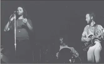  ?? BRIAN KENT/ VANCOUVER SUN FILES ?? Jim Morrison and The Doors perform for an adoring crowd June 6, 1970 at the Pacific Coliseum.