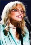  ?? ?? MOURNING: You’re So Vain singer Carly Simon in 2017