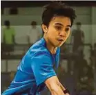  ??  ?? Syafiq Kamal (left) and Addeen Idrakie Bahtiar will compete for the Malaysian Squash Tour title today.