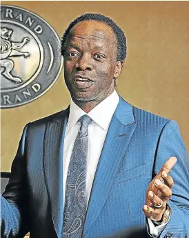  ?? /File picture ?? New approach: NSFAS chairman Sizwe Nxasana advocated the new model in 2016, saying it would ease the administra­tive burden and reduce delays in giving funds to students.