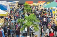  ?? FOTO: REINHARD JAKUBEK ?? Am kommenden Wochenende öffnet in Ravensburg die „gusto!“in der Oberschwab­enhalle.