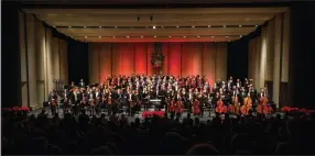  ??  ?? The Symphony of Northwest Arkansas is celebratin­g the holidays with special collaborat­ions with the SoNA Singers and Ballet Arkansas.