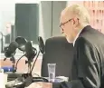  ??  ?? Jeremy Corbyn in the BBC studio where he failed to answer a question on childcare