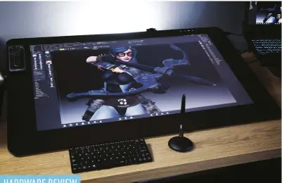  ??  ?? an advanced, 4K creative pen display, combined with the wacom Pro Pen 2, offers an experience designed to enhance every creative breakthrou­gh