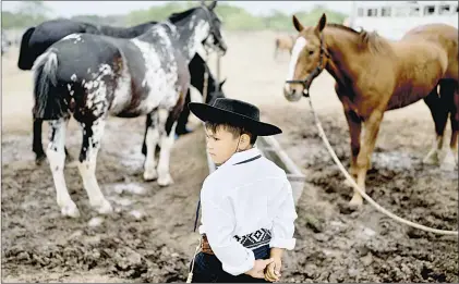  ?? ?? ▲ Los residentes de San Antonio de Areco, en Argentina, celebran cada año la Fiesta de la
Tradición en honor al escritor José Hernández, autor del poema El gaucho Martín Fierro. Fotos Ap y Afp