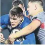  ??  ?? RETURN Ringrose plays for Leinster last Friday